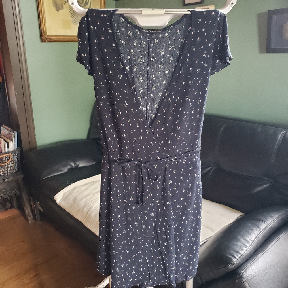 Brandy Melville midi wrap dress